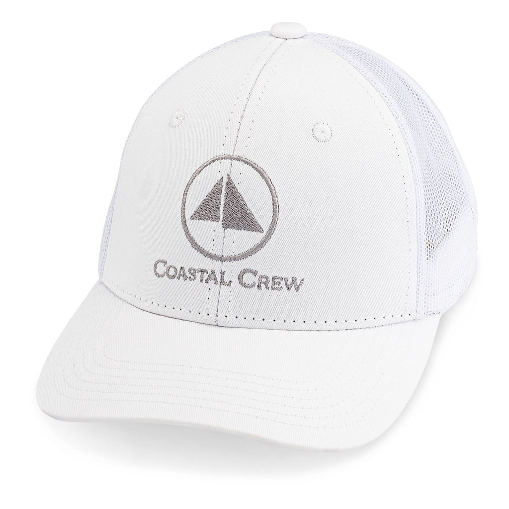 J.Crew F Embroidered trucker hat White Wedding-hats-EstelleJoyLynn-  main image 4